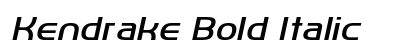 Kendrake Bold Italic Preview