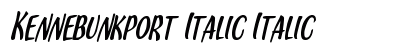 Kennebunkport Italic Italic preview