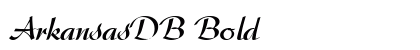 ArkansasDB Bold preview