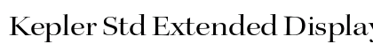 Kepler Std Extended Display Preview