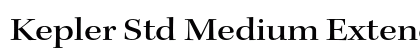 Kepler Std Medium Extended Subhead Preview