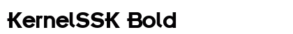 KernelSSK Bold preview