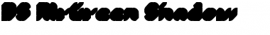 DS MrGreen Shadow Regular Font