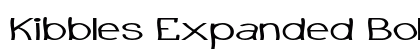 Kibbles Expanded Bold Preview
