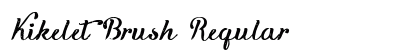 Kikelet Brush Regular preview