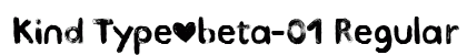 Kind Type_beta-01 Regular preview