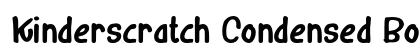 Kinderscratch Condensed Bold Preview