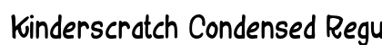 Kinderscratch Condensed Regular Preview