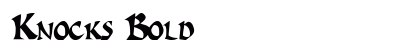 Knocks Bold preview