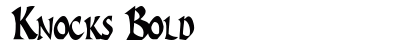 Knocks Bold preview