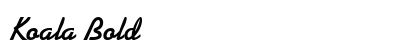 Koala Bold preview