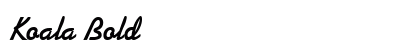 Koala Bold preview