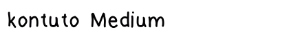 kontuto Medium preview