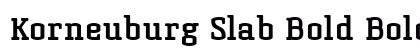 Korneuburg Slab Bold Bold preview