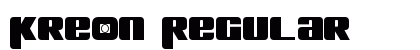 Kreon Regular Preview