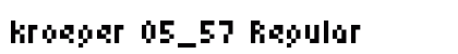 kroeger 05_57 Regular preview