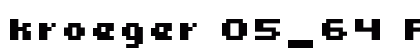 kroeger 05_64 Regular preview