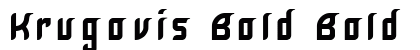 Krugovis-Bold Bold preview