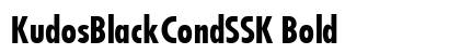 KudosBlackCondSSK Bold preview