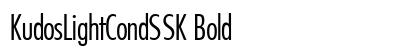 KudosLightCondSSK Bold preview