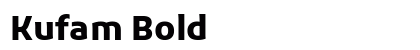 Kufam Bold preview