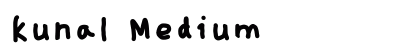 kunal Medium preview
