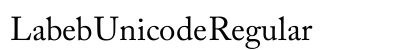 Labeb Unicode Regular preview