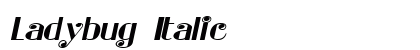 Ladybug Italic Preview