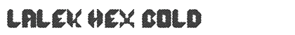 lalek hex Bold preview