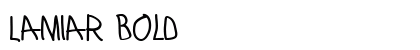 Lamiar Bold preview