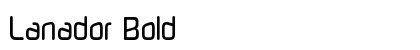 Lanador Bold preview