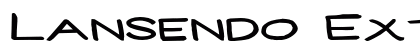 Lansendo Extra-expanded Regular Preview