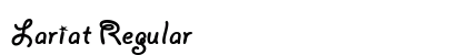 Lariat Regular Font