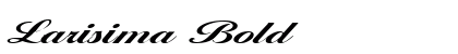 Larisima Bold Font
