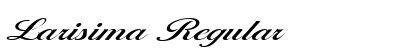 Larisima Regular Font