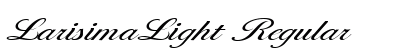 LarisimaLight Regular Font