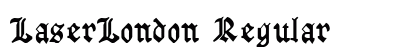 LaserLondon Regular preview
