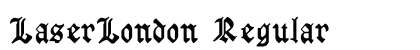 LaserLondon Regular preview