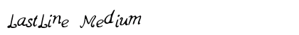 LastLine Medium preview