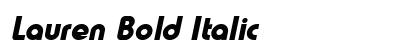 Lauren Bold Italic Preview