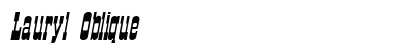 Lauryl Oblique Preview