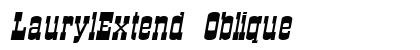 LaurylExtend Oblique Preview