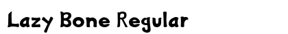 Lazy Bone Regular preview