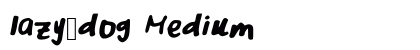 lazy_dog Medium preview