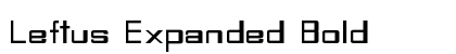 Leftus Expanded Bold Preview