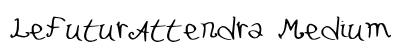 LeFuturAttendra Medium preview