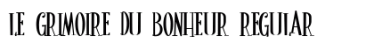 Le Grimoire du Bonheur Regular preview