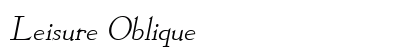 Leisure Oblique preview