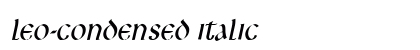 Leo-Condensed Italic preview