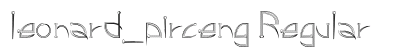 leonard_pirceng Regular preview